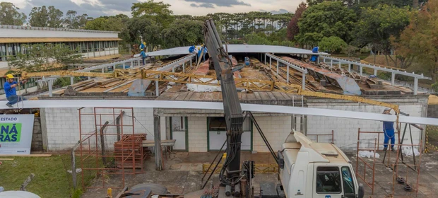Com investimento de quase R$ 2 mi, telhado do Caic-UEPG é revitalizado