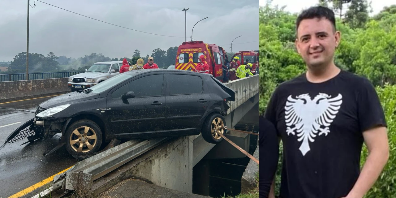 VÍDEO: Câmera flagra acidente que matou motorista no viaduto do Santa Paula