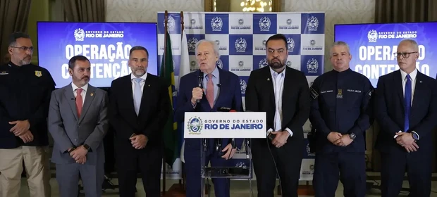 Após megaoperação, ministro da Segurança e governador do RJ criam 'escritório emergencial contra o crime'