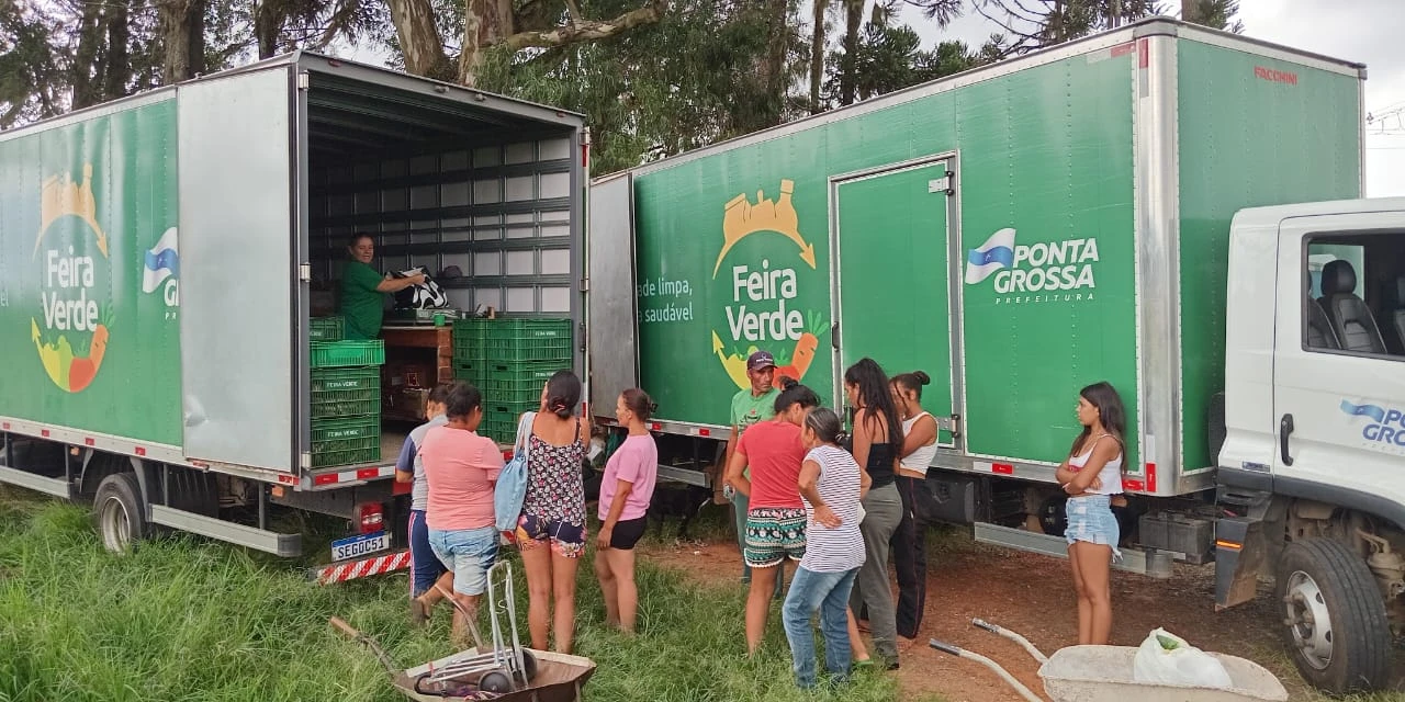 Feira Verde encerra outubro com visita a 16 locais de Ponta Grossa; veja quais