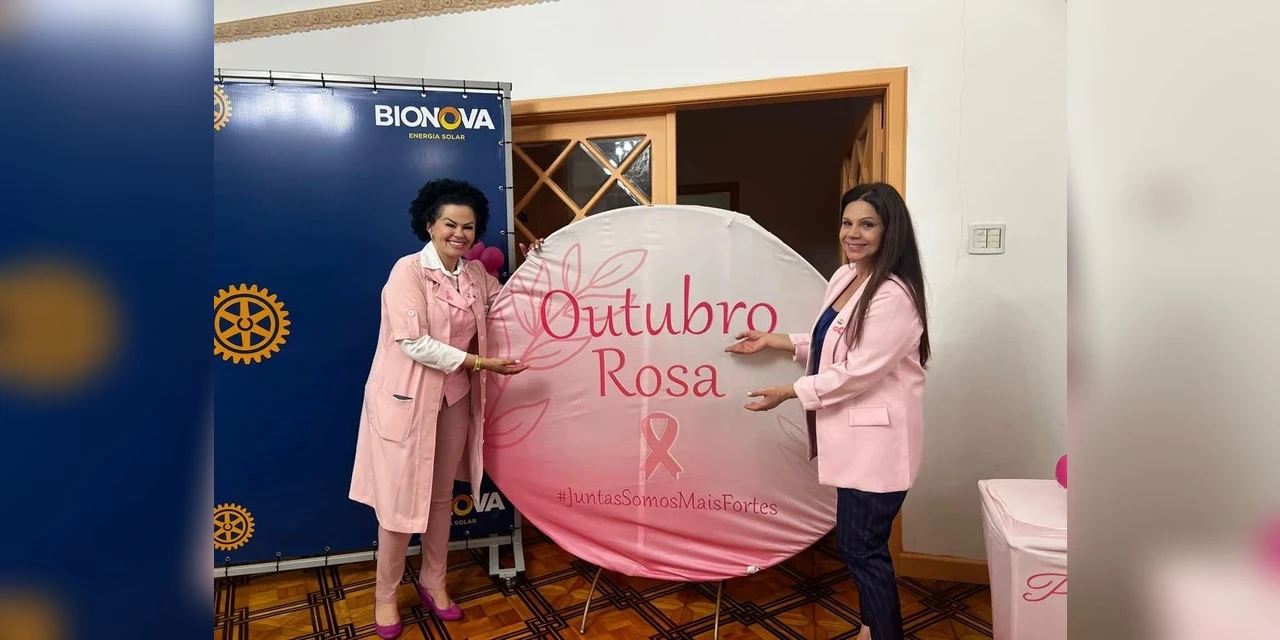 Coluna Super: 'Rotary Club Ponta Grossa Vila Velha realiza noite emocionante em alusão ao Outubro Rosa', por Marilyn Schlosser
