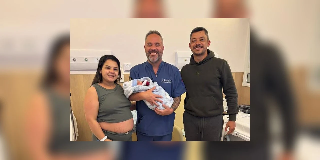 Nova maternidade da Santa Casa de Ponta Grossa registra o primeiro nascimento