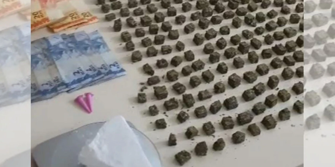 Mulher e dois adolescentes são detidos em ponto de venda de drogas em Jaguariaíva