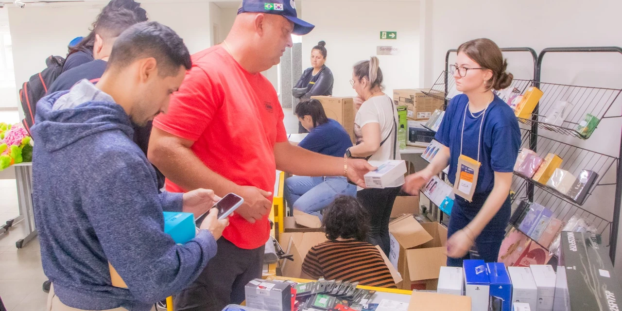 UEPG promove bazar com produtos doados pela Receita Federal; veja as datas