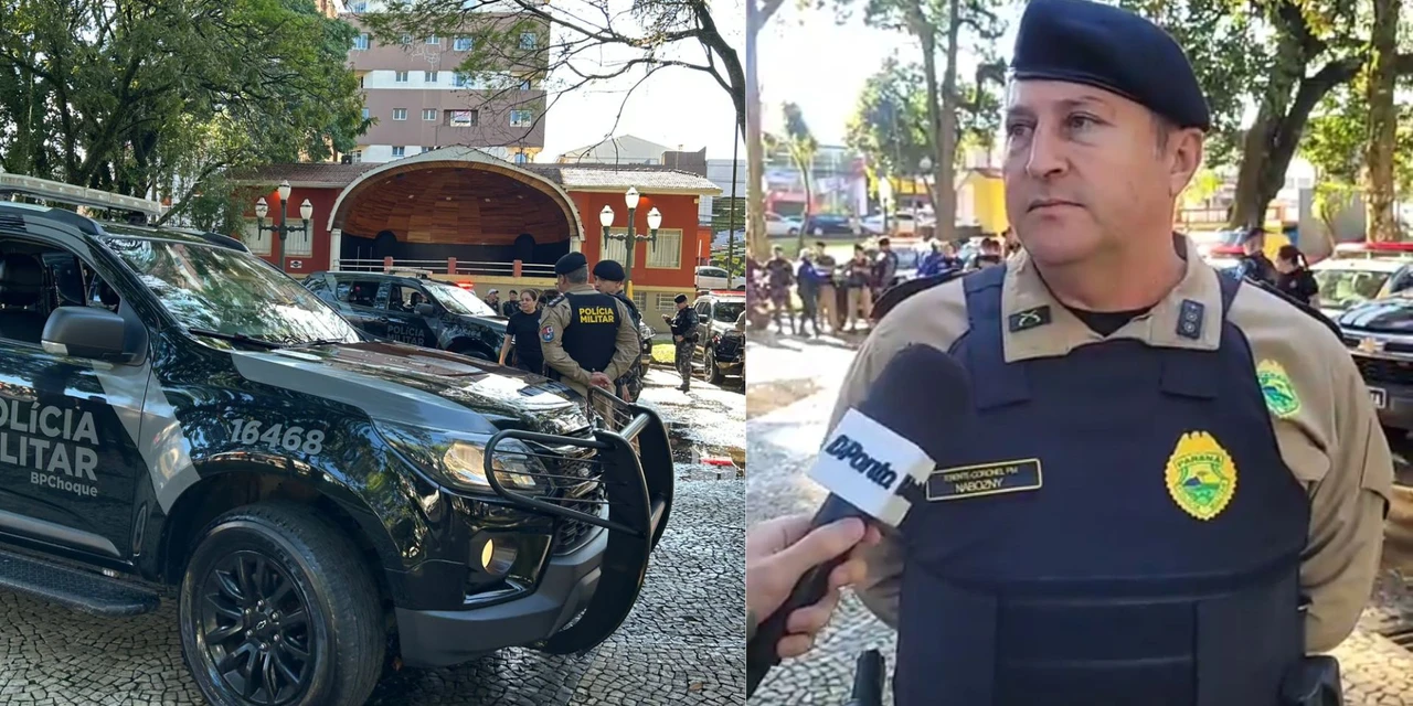 "O objetivo é elevar ainda mais a segurança em Ponta Grossa", aponta Tenente-Coronel Nabozny sobre operação