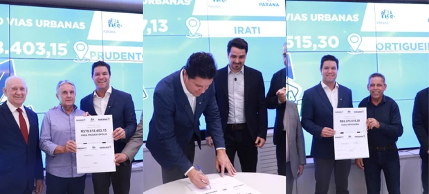 Municípios da região recebem cerca de R$ 37 milhões em investimentos para projetos de asfaltamento