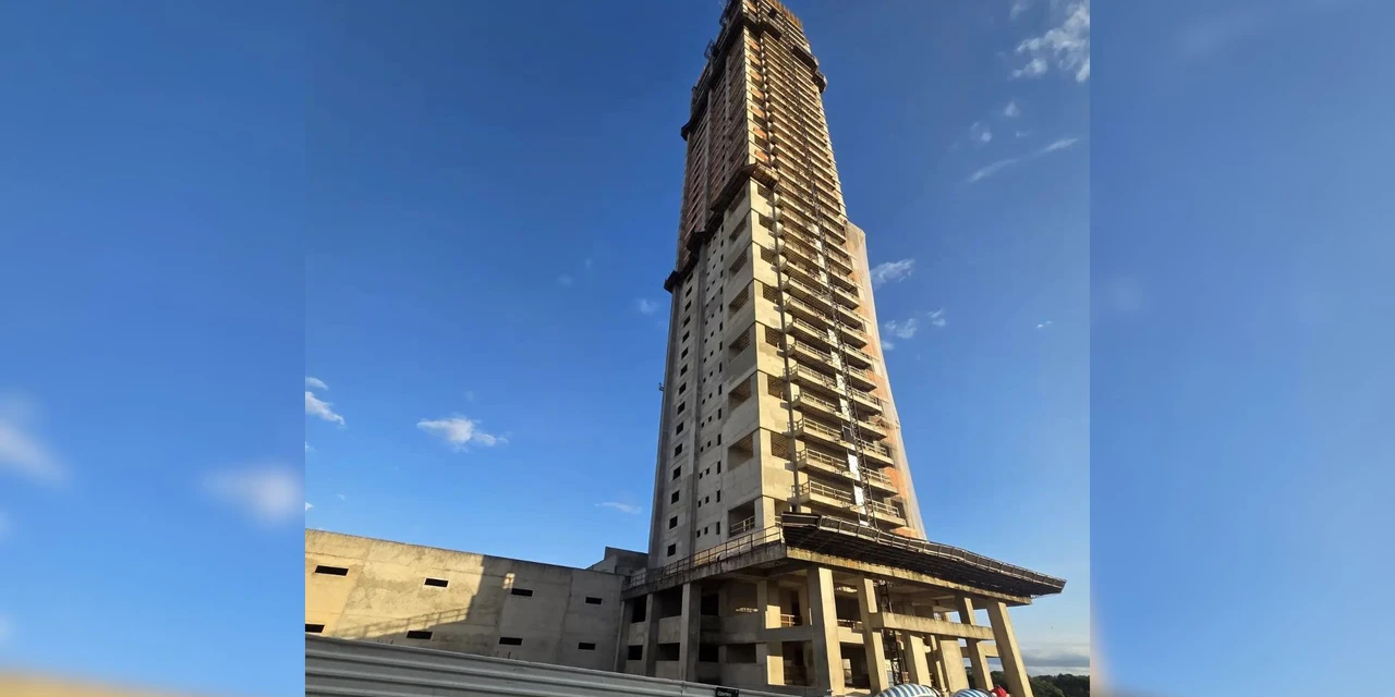 Edifício Vogue Square Garden atinge 42 andares e se consolida como o mais alto de PG; veja