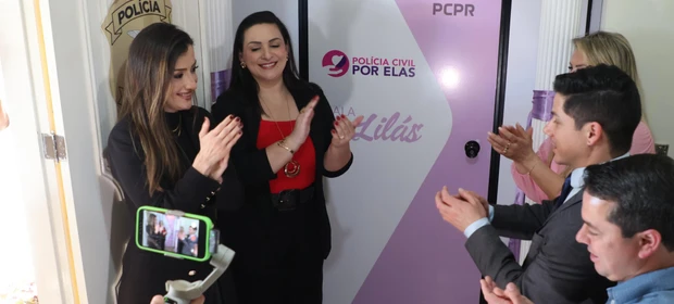 Sala Lilás para atendimento humanizado de mulheres é inaugurada em Carambeí
