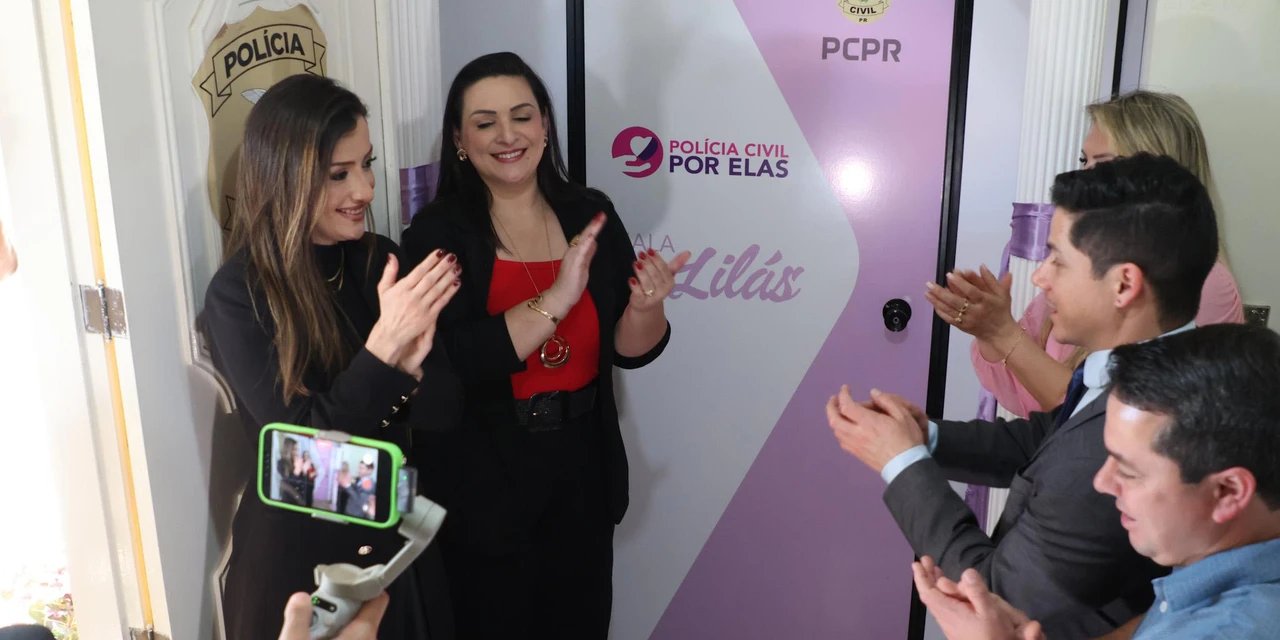 Sala Lilás para atendimento humanizado de mulheres é inaugurada em Carambeí