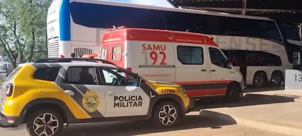 Passageiro não responde e motorista descobre morte dentro de ônibus rodoviário no PR