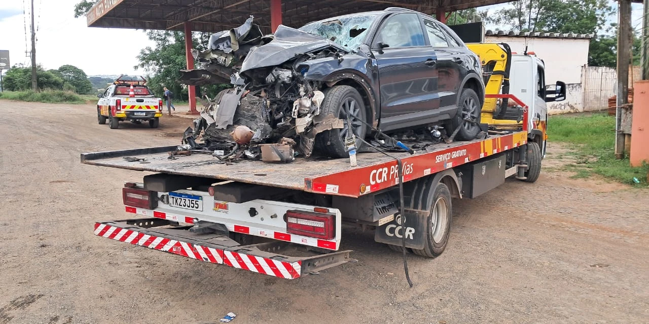 EXCLUSIVO: Confira vídeo de acidente na BR-376 que deixou uma pessoa gravemente ferida em PG