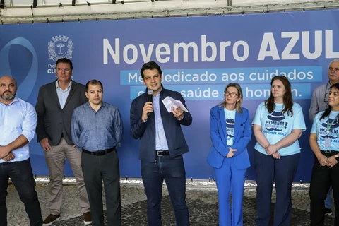 Curitiba lança campanha Novembro Azul com ações especiais para incentivar prevenção e cuidados com a saúde masculina