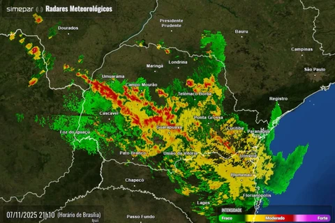 Estragos em Rio Bonito do Iguaçu foram causados por um tornado, confirma Simepar
