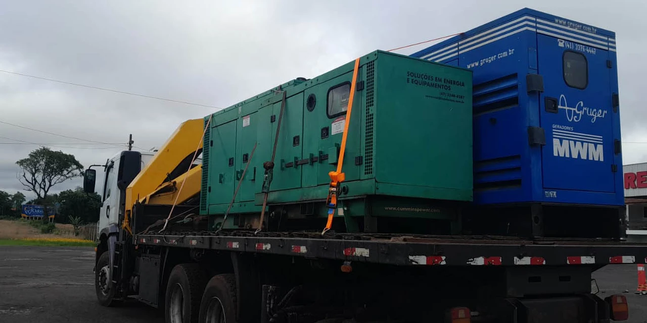 Sanepar instala geradores em unidades e volta a operar gradativamente o sistema de abastecimento de Rio Bonito do Iguaçu