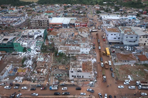 Unicentro arrecada doações para famílias afetadas por tornado em Rio Bonito do Iguaçu
