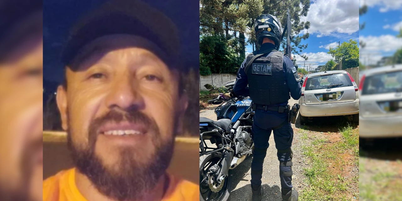 GCM encontra carro de homem que tentou matar ex-exposa a tiros em Ponta Grossa