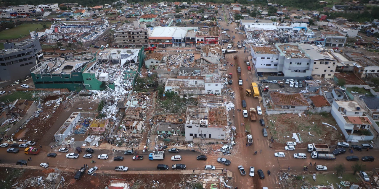 Simepar confirma três tornados na sexta com ventos de até 330 km/h e há outras suspeitas em análise