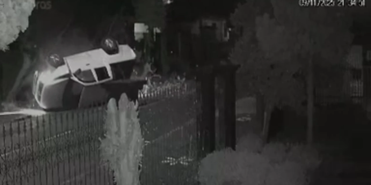 Vídeo revela detalhes do acidente com Amarok no Colônia Dona Luiza