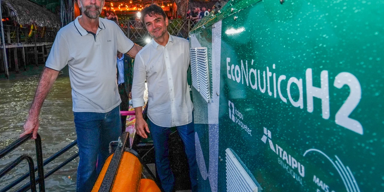 Primeiro barco 100% movido a hidrogênio verde da América Latina já navega pelos rios de Belém