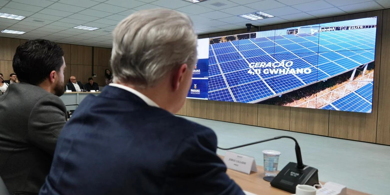 Governo do Estado irá instalar nova usina de energia solar em Castro