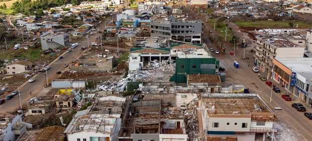 Governo Federal garante verbas e serviços após tornado que atingiu Rio Bonito do Iguaçu