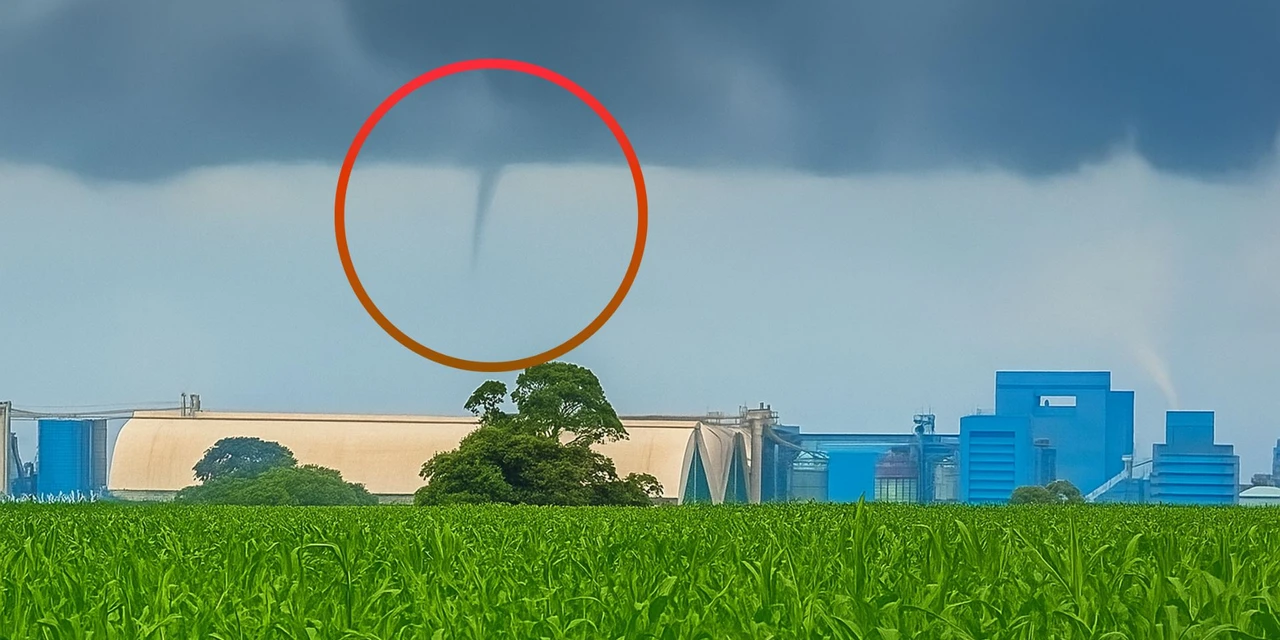 Tornado? Paranaense se assusta com nuvem estranha e questiona perigo