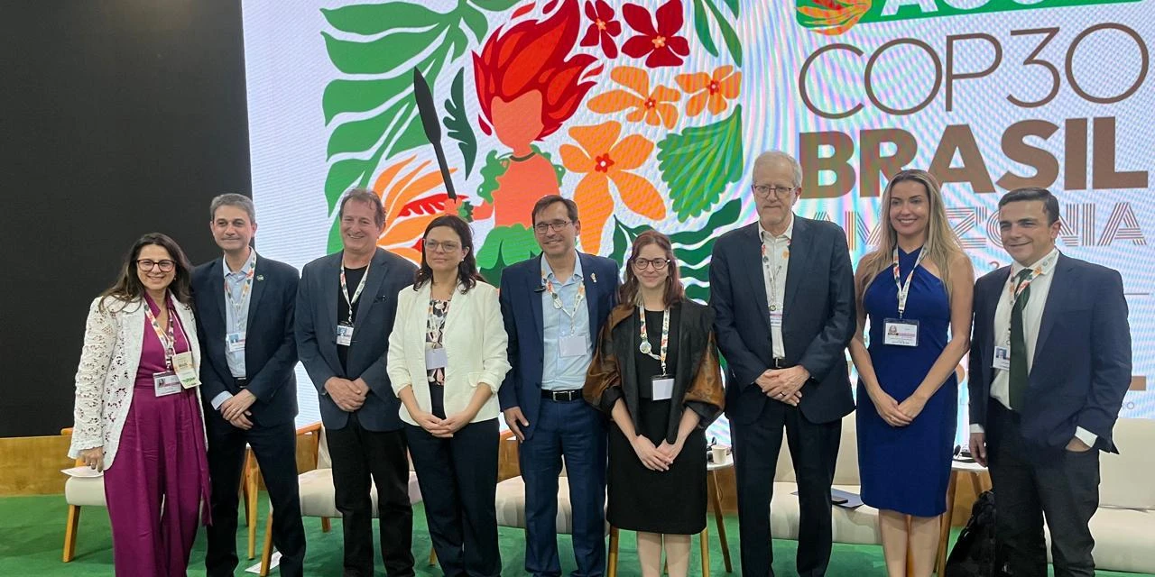 Aliel Machado participa de debates sobre transição energética e mercado de carbono na COP30