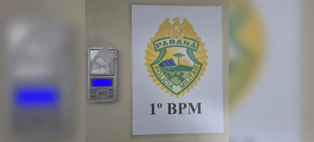 Homem é detido por descumprir medida protetiva e portar cocaína no Jardim Carvalho