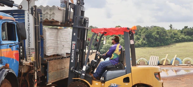 Estado reforça pedido por materiais de construção para avançar os trabalhos em Rio Bonito do Iguaçu