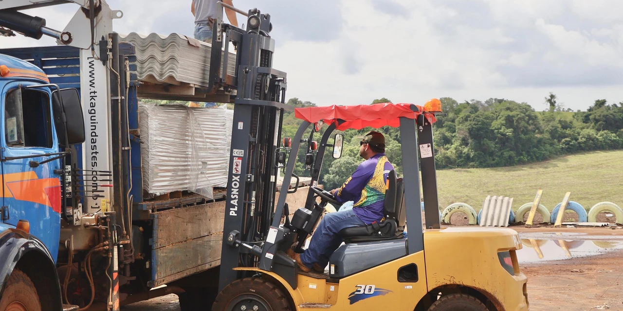 Estado reforça pedido por materiais de construção para avançar os trabalhos em Rio Bonito do Iguaçu