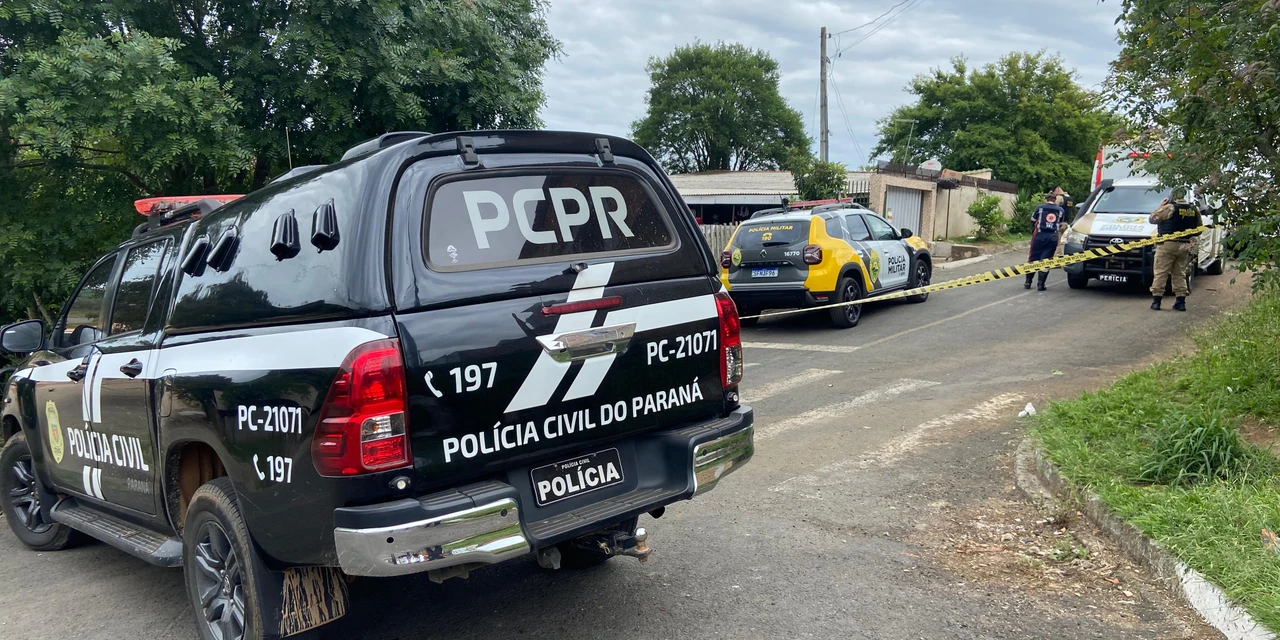 Homem de 30 anos é morto a tiros em Castro; motivação do crime seria ciúmes