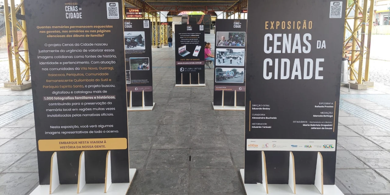 Cenas da Cidade: exposição revela história e memória de Ponta Grossa