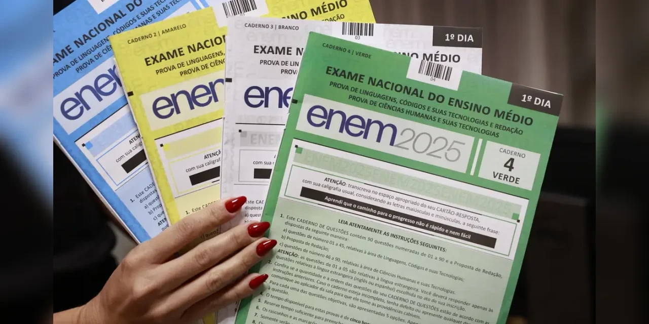 Confira quais foram as questões anuladas no Enem 2025