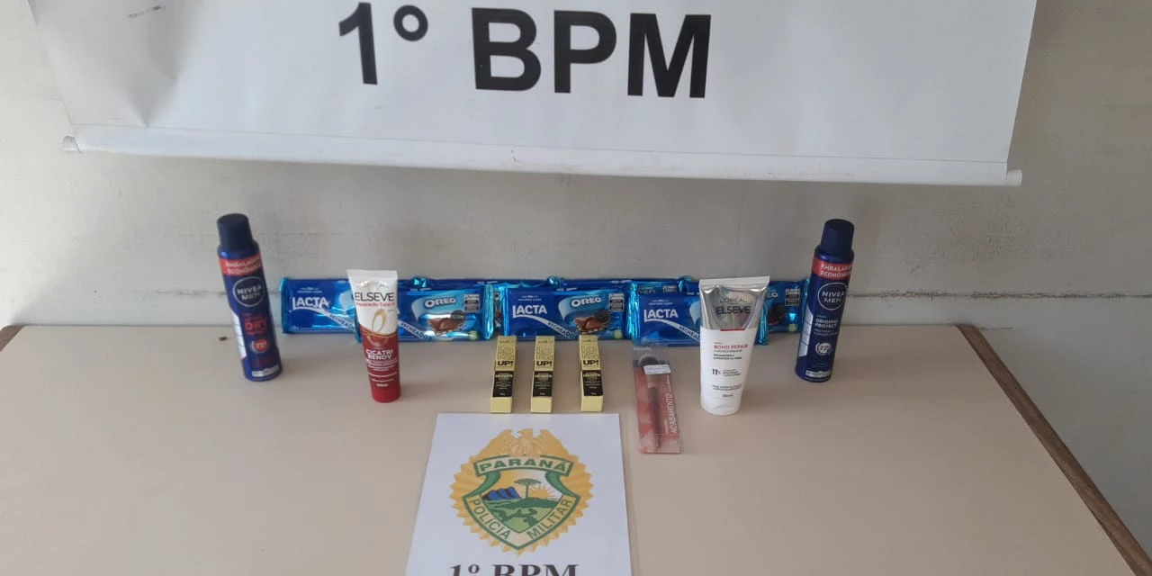 Mulher furta farmácia no Centro de PG e é detida pela Polícia Militar