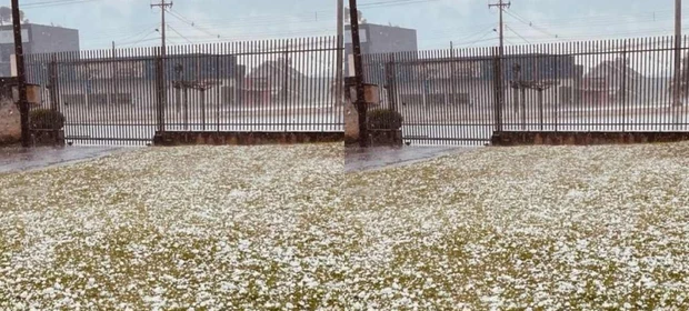 'Chuva com granizo forte' chega ao Paraná e assusta moradores