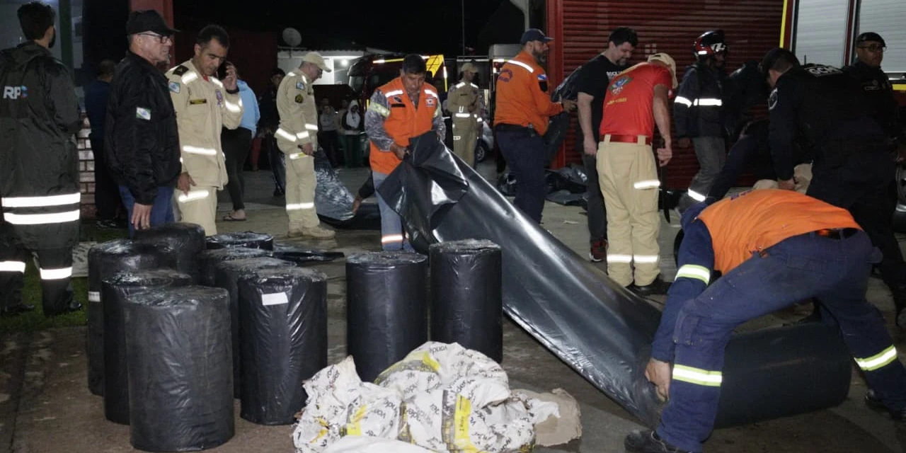 Mais de mil pessoas já foram atendidas após temporal em PG, diz Corpo de Bombeiros