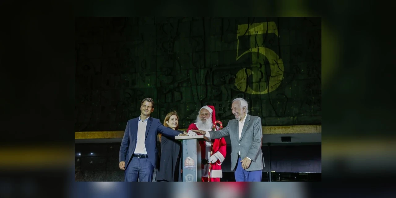 Eduardo Pimentel dá início ao maior Natal do Brasil e destaca impulso ao turismo e comércio