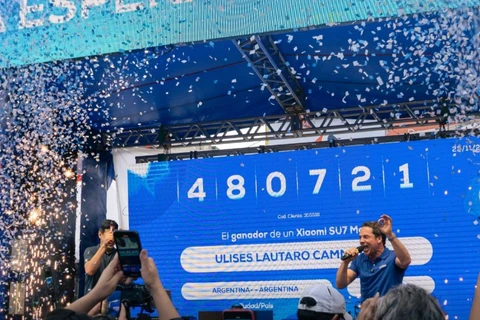 Cellshop sorteia carro elétrico Xiaomi SU7 Max e anuncia ganhador argentino