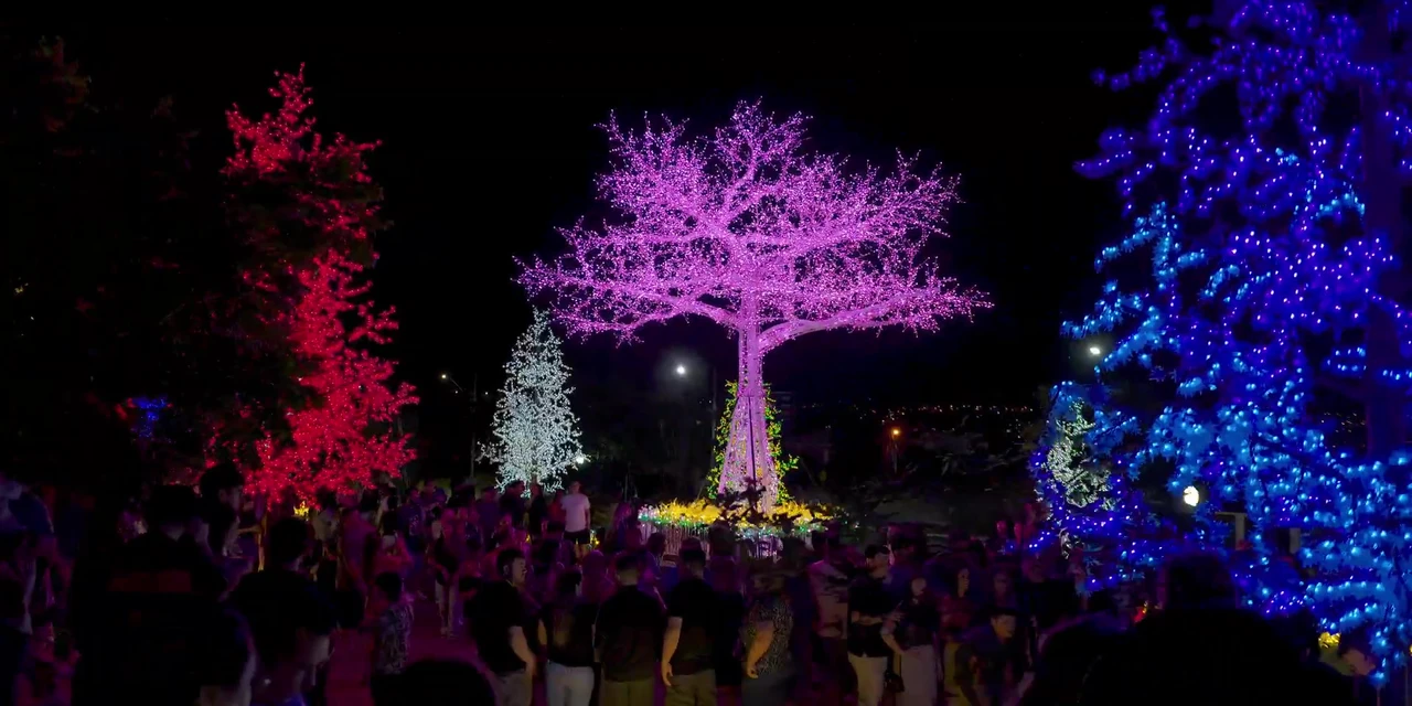 Abertura do Natal no Parque Linear terá coleta de doações para famílias afetadas pelo granizo