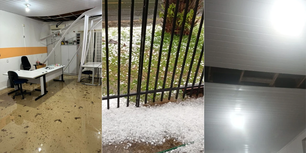 Mais de 170 atendimentos são realizados para vítimas da tempestade de granizo em Carambeí