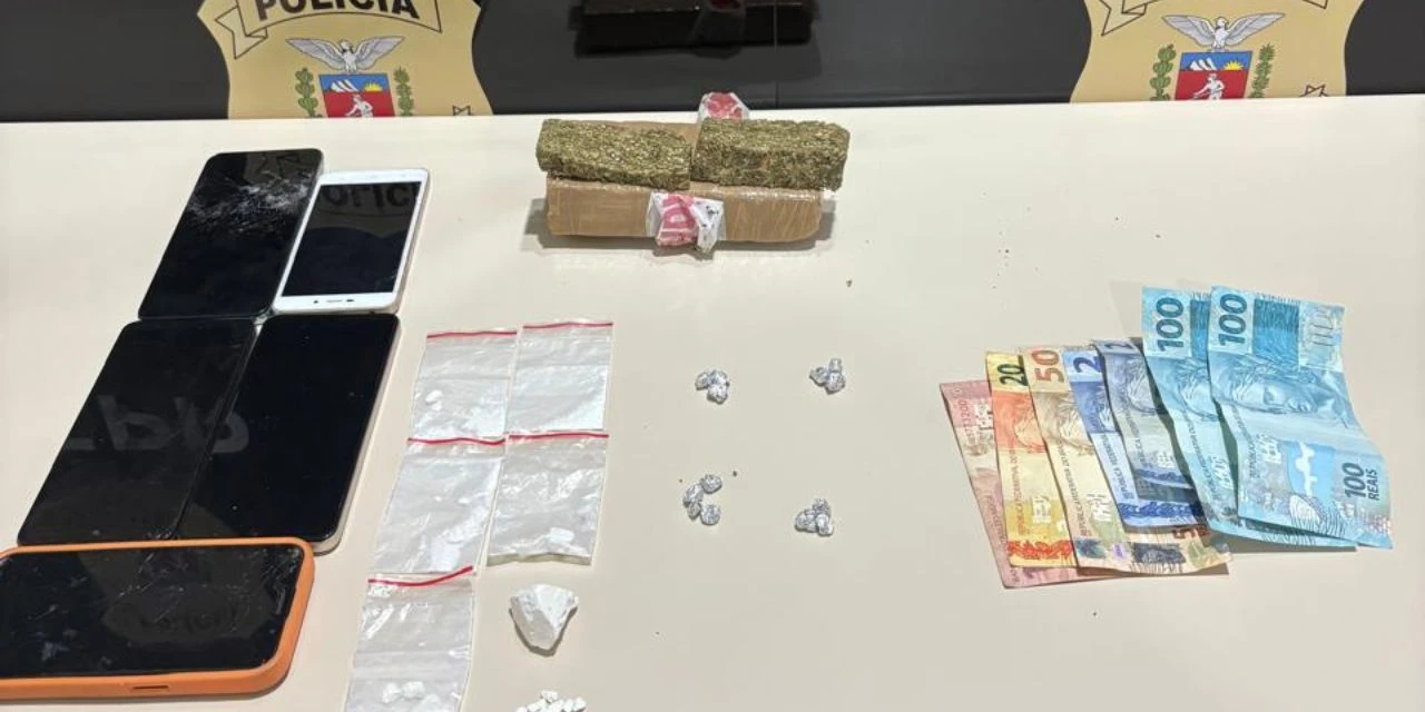 Casal que vendia drogas pelas redes sociais é preso na região