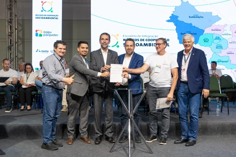 Itaipu apoia projetos socioambientais em parceria com comunidades