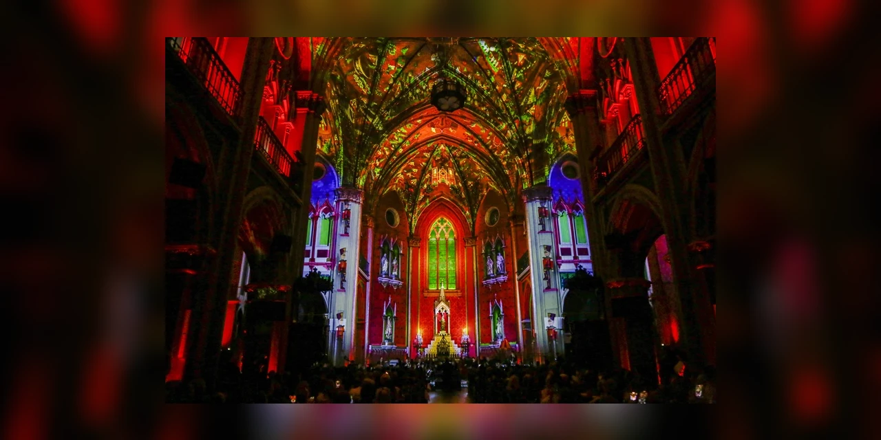 Espetáculo que mistura efeitos visuais e música estreia neste sábado na Catedral de Curitiba
