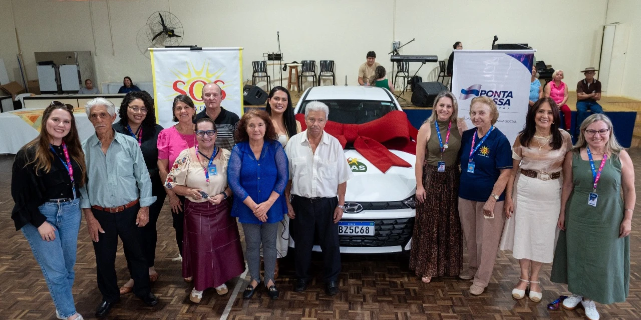 Serviço de Obras Sociais recebe veículo para reforçar atendimentos em Ponta Grossa