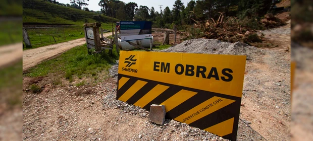 Vazamento pode deixar parte de Ponta Grossa sem água nesta segunda-feira