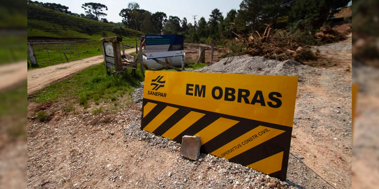 Vazamento pode deixar parte de Ponta Grossa sem água nesta segunda-feira