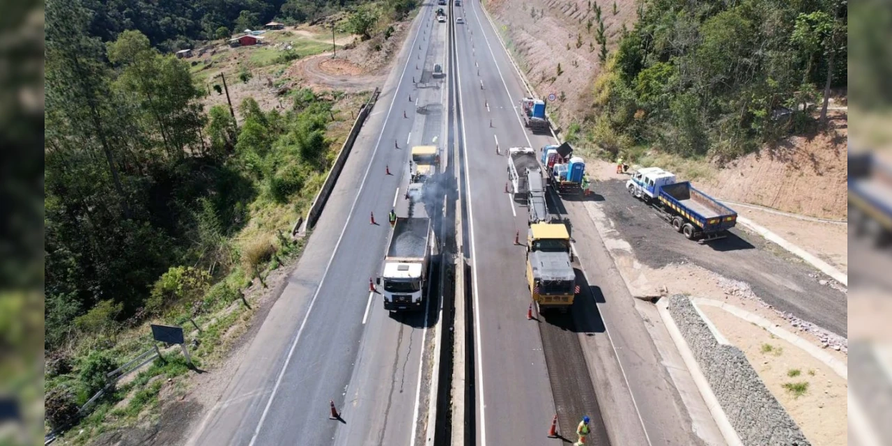 Concessionária inicia obras durante o dia na região de Ponta Grossa