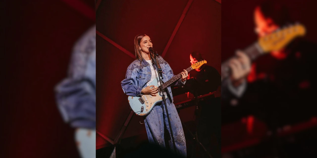 Giana Althaus faz show em São Paulo com participação de Gustavo Mioto