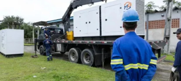 Sanepar instala 31 geradores no Litoral para garantir abastecimento no Verão Maior Paraná