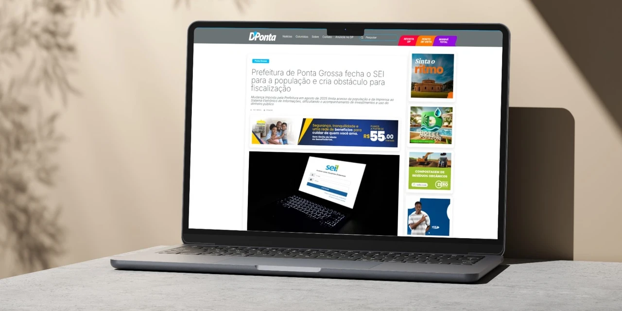 Ministério Público usa reportagem do D'Ponta News e Justiça derruba decreto da Prefeitura de PG